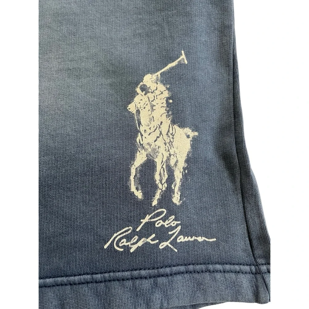 Polo Ralph Lauren Shorts Cotton Sweat Material Size 3XB Blue New with Tags Men